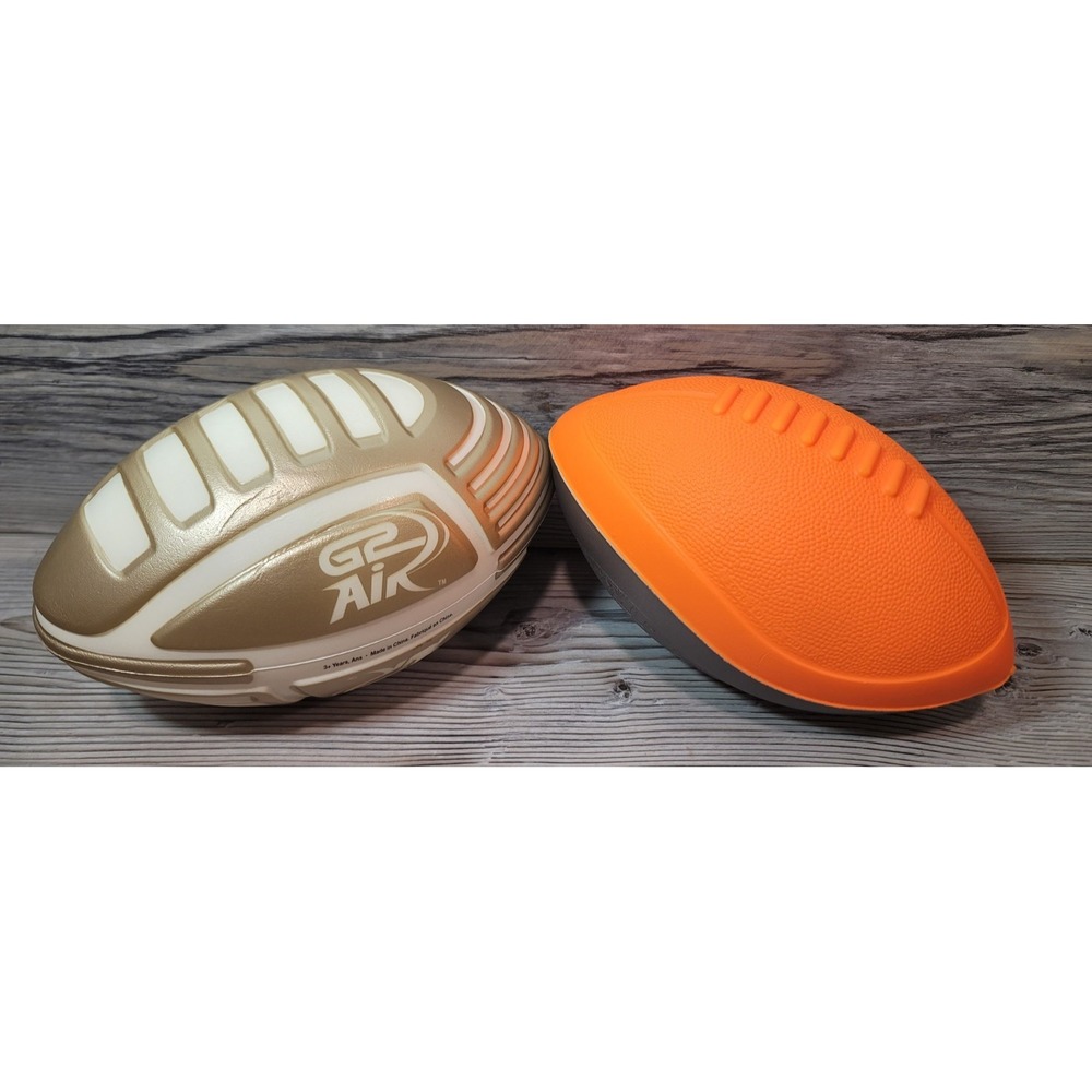 Neft Footballs Turbo Jr. Orange and silver, G2 Air Gold does have one spot tore